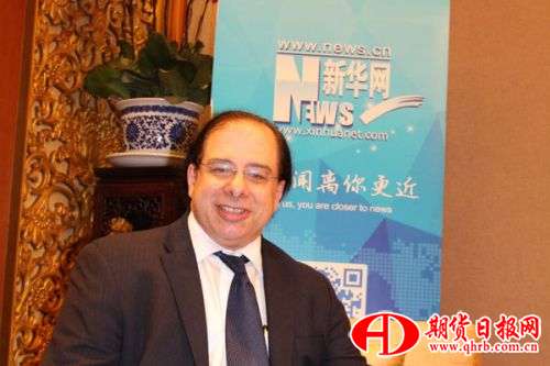 图为邓白氏高级副总裁、首席数据科学家安东尼·斯克里费加诺 汪文品 摄