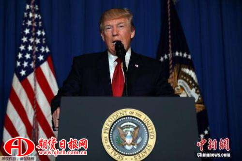 美国总统特朗普。图片来源：中新网