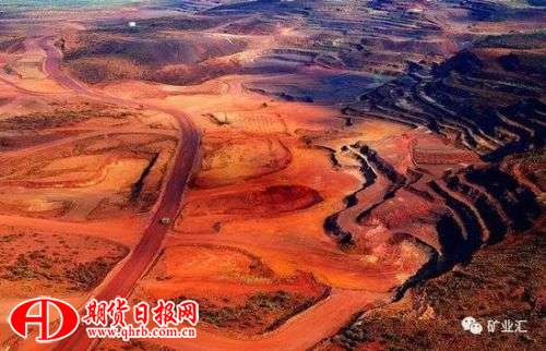 哈默斯利（Hamersley）铁矿区一角