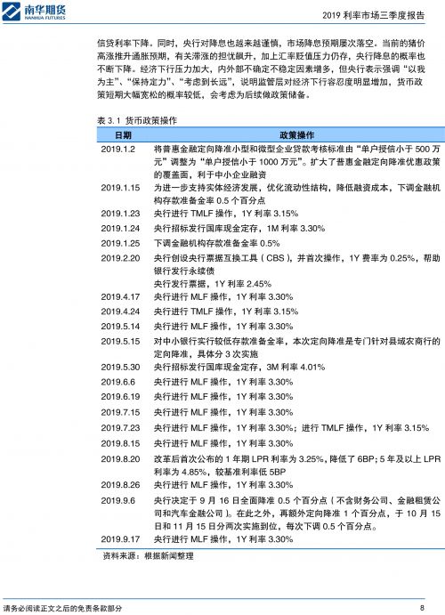 2019国债期货三季度报告：等待破局-8